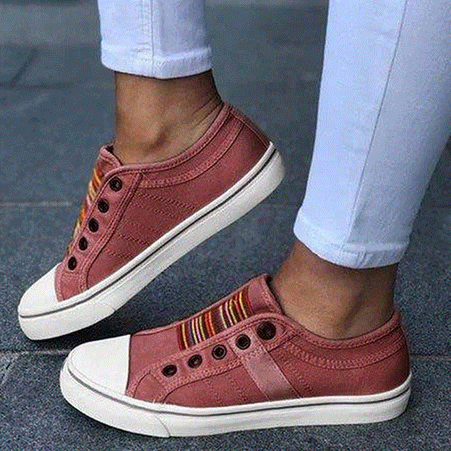 High quality Low-cut Trainers Canvas Flat Shoes Women Casual Vulcanize Shoes  New Women Summer Autumn Sneakers