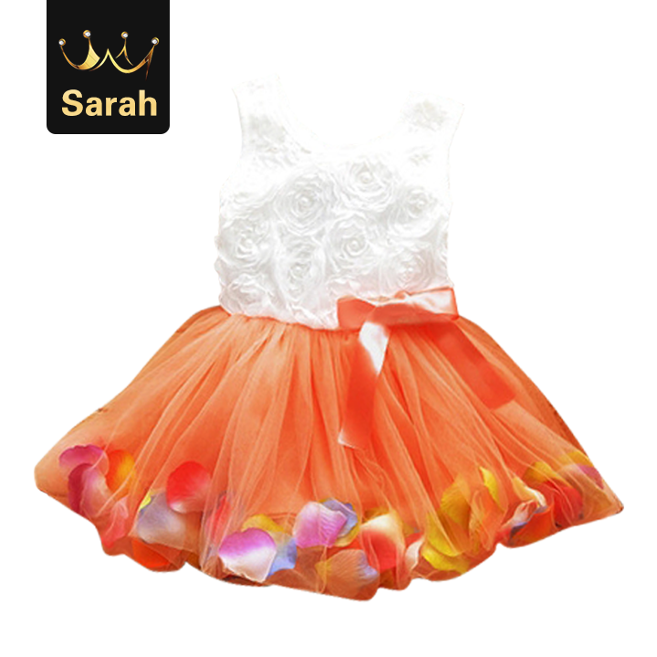 High quality Summer Baby Girl Dress Kids Baby Girls Clothing Dresses Beautiful Flower Dress
