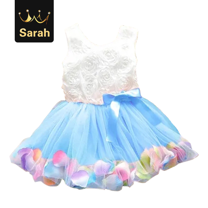 High quality Summer Baby Girl Dress Kids Baby Girls Clothing Dresses Beautiful Flower Dress