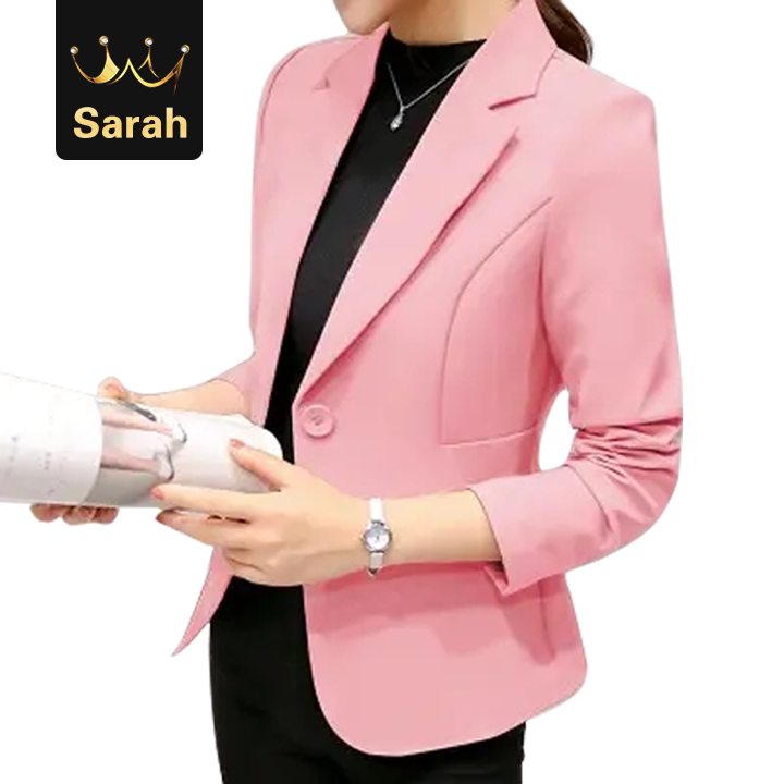 High quality Women Jackets Long Sleeves Office Lady Women Suit Jacket Female Feminine Blazer