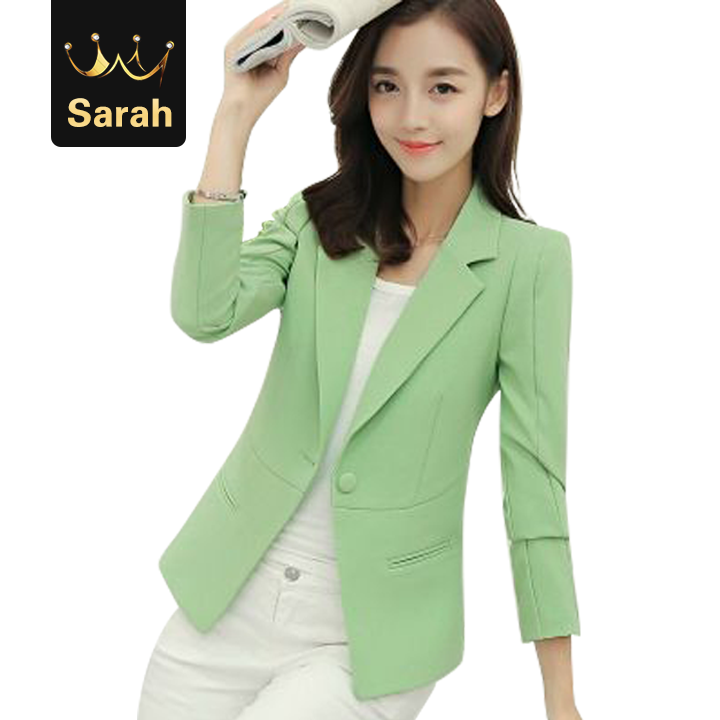 High quality Women Jackets Long Sleeves Office Lady Women Suit Jacket Female Feminine Blazer