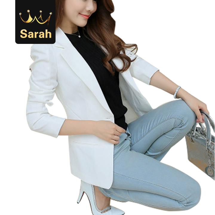 High quality Women Jackets Long Sleeves Office Lady Women Suit Jacket Female Feminine Blazer