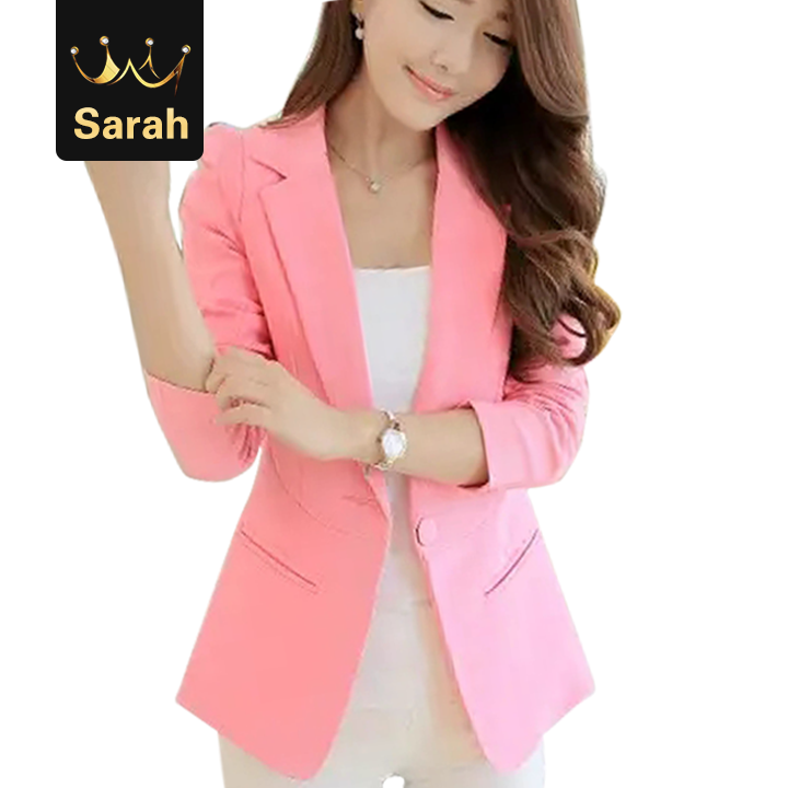High quality Women Jackets Long Sleeves Office Lady Women Suit Jacket Female Feminine Blazer