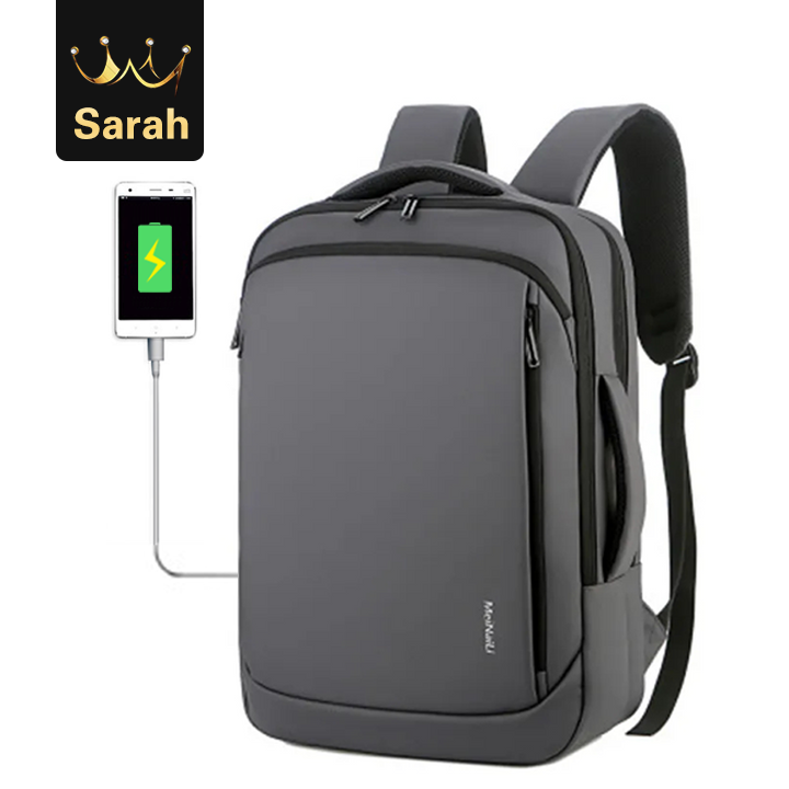2021 High quality Laptop Mens Backpacks Business Notebook Mochila Waterproof USB Charging Bags