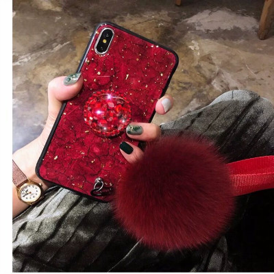 2021 High quality Luxury Gold Sequins Marble Case For Samsung S11 S9 Plus S10 Note 10 A50Foil Glitter Back Phone Cover