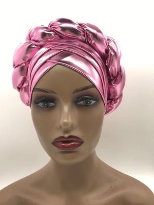 High quality Female turban caps wear headscarf bonnet arab head wraps Women braid turbans auto gele headties