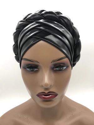 High quality Female turban caps wear headscarf bonnet arab head wraps Women braid turbans auto gele headties
