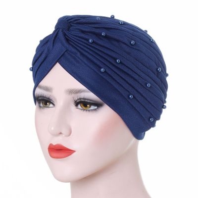 High quality Female turban caps wear headscarf bonnet arab head wraps Women braid turbans headties