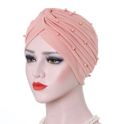 High quality Female turban caps wear headscarf bonnet arab head wraps Women braid turbans headties