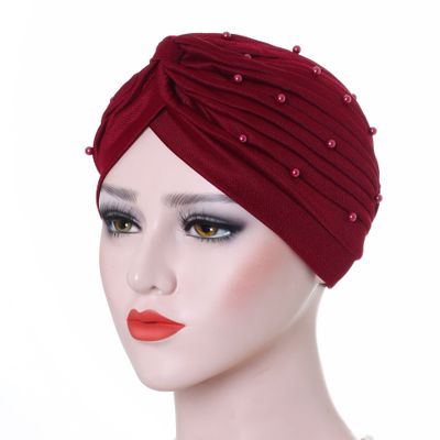 High quality Female turban caps wear headscarf bonnet arab head wraps Women braid turbans headties