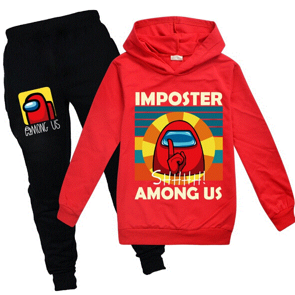 2021 High quality Kids Boys Girls Spring Clothes Sets Cartoon Tracksuit Long Sleeve Hoodies Pants Sweatshirt Outfits