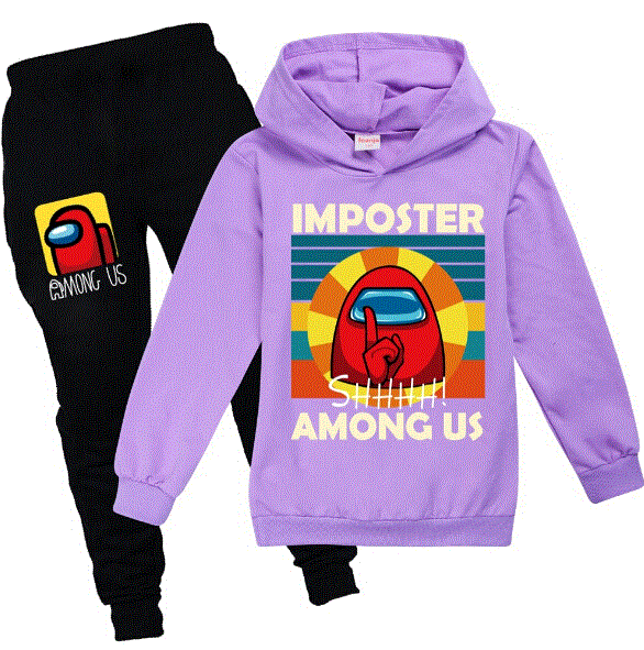 2021 High quality Kids Boys Girls Spring Clothes Sets Cartoon Tracksuit Long Sleeve Hoodies Pants Sweatshirt Outfits