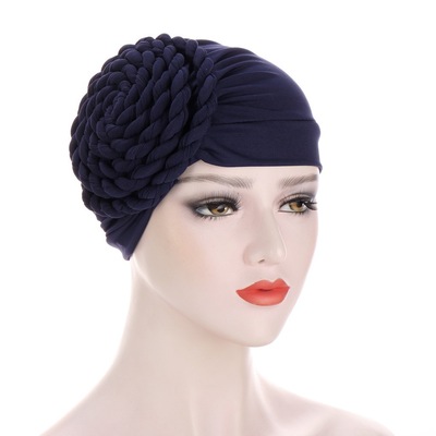 High quality Female turban caps wear headscarf bonnet arab head wraps Women braid turbans headties