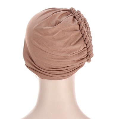 High quality Female turban caps wear headscarf bonnet arab head wraps Women braid turbans headties
