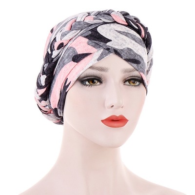 High quality Female turban caps wear headscarf bonnet arab head wraps Women braid turbans headties