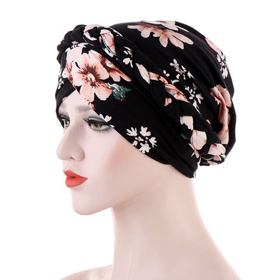 High quality Female turban caps wear headscarf bonnet arab head wraps Women braid turbans headties