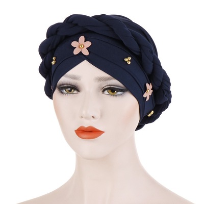 High quality Summer BreathableTurban Hijab Caps Muslim Ready to Wear Headscarf Bonnet Headwraps Cap African Hat