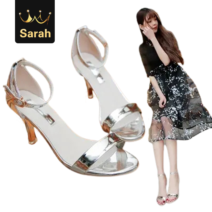 High quality Women Sandals  High Heel Fashion Women Shoes Platform Round Toe Simple Casual Women Sandals