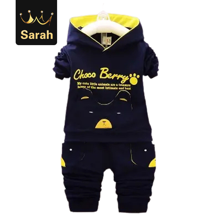 High quality Newborn Baby Boy Clothes Cartoon Tops T-shirt Long Sleeve   Pants Casual 2pcs Outfits Clothing Set