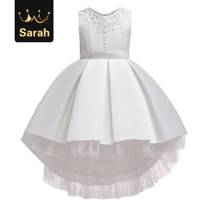 High quality Princess Party Dress for Girls Wedding Lace Flower Girl Dress Kids Birthday dress