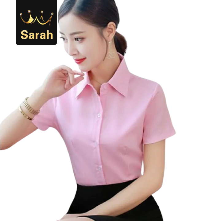 High quality Summer Chiffon Blouse Women Shirts Long Sleeve Turn Down Collar Ladies Shirt