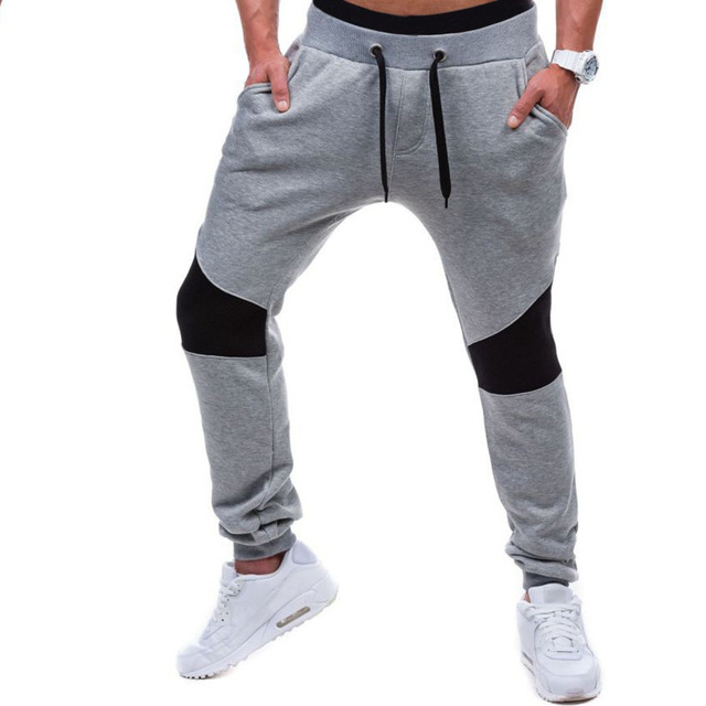 High quality Mens Autumn Winter Cotton Joggers Dance Trouser Casual Slim Fit Long Stylish Pants