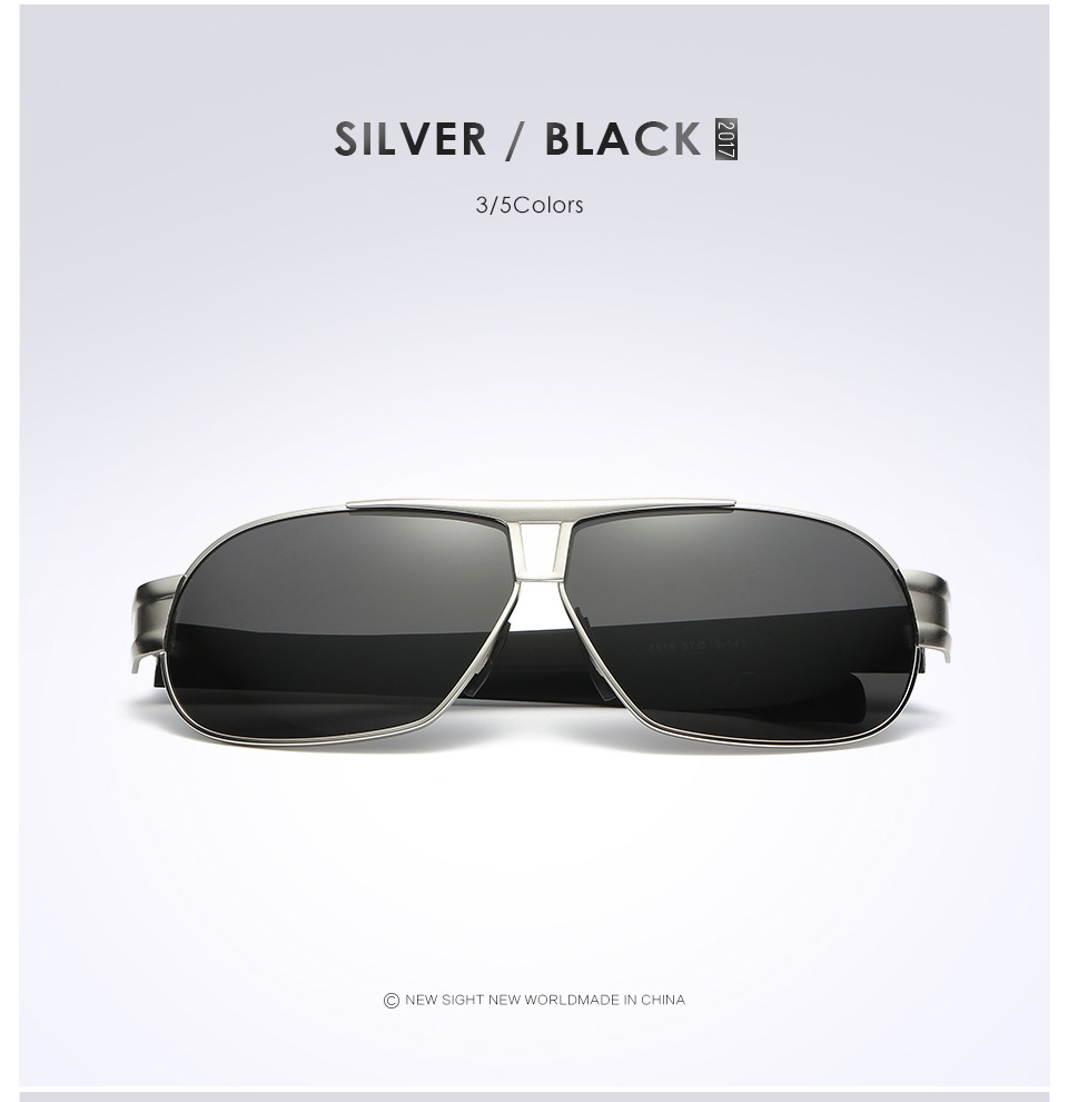 2021 High quality Sunglasses men Polarized Square sunglasses Brand Design protection Shades oculos de sol Men glasses