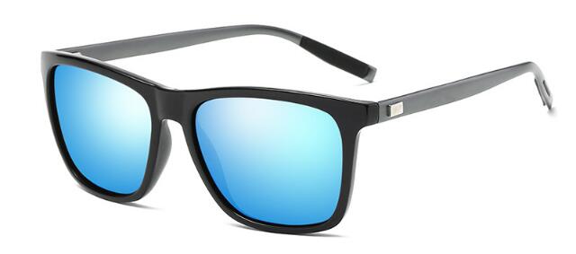 High quality New sunglasses aluminum and magnesium square dazzle sunglasses wear glasses