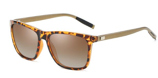 High quality New sunglasses aluminum and magnesium square dazzle sunglasses wear glasses
