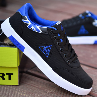 High quality Men Casual Shoes Students Canvas Shoes All-match Skater Shoes Two-tone Ort Shoes