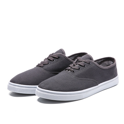 2021 High quality Canvas shoes breathable low help pure color band simple casual shoe men's shoe single shoe tide
