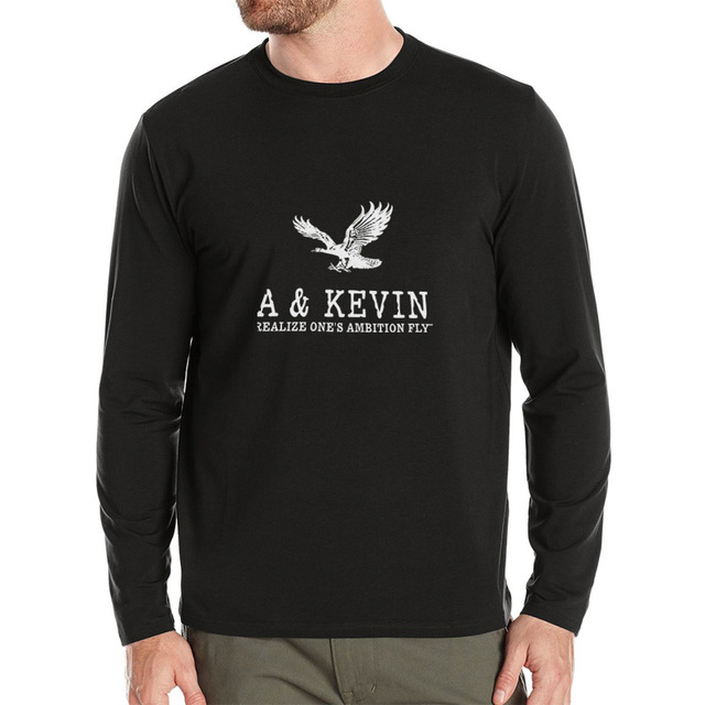 High quality Mens Long Sleeve t shirt Tracksuit Men Long-Sleeved T-Shirt Men Crewneck fashion Printed