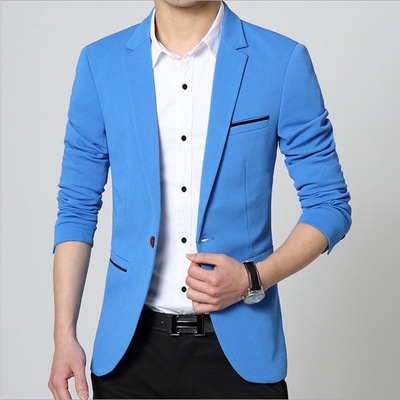 High quality Men Blazer Casual Suits Slim Fit Suit Jacket Men Homme Terno Masculin Blazers