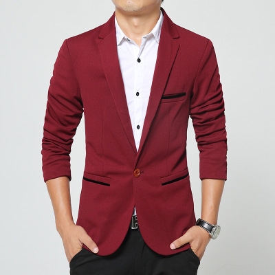High quality Men Blazer Casual Suits Slim Fit Suit Jacket Men Homme Terno Masculin Blazers