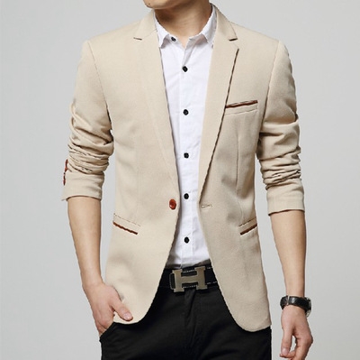 High quality Men Blazer Casual Suits Slim Fit Suit Jacket Men Homme Terno Masculin Blazers