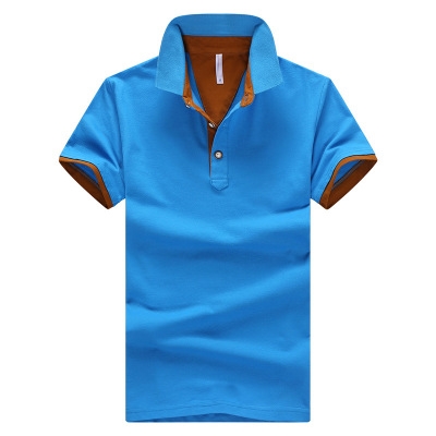 2021 High quality Solid Mens POLO Shirts Brand Cotton Short Sleeve Camisas  Shirt 4XL