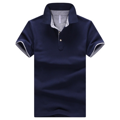 2021 High quality Solid Mens POLO Shirts Brand Cotton Short Sleeve Camisas  Shirt 4XL