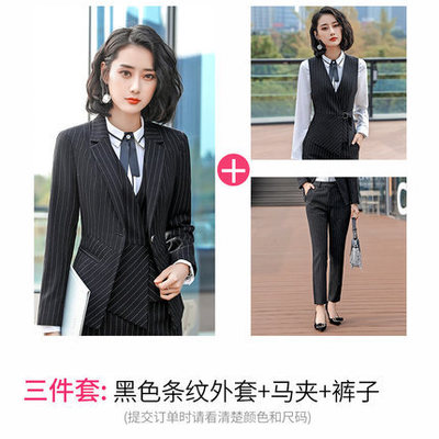 High quality Hot Work business Women's skirt suits Set for women blazer office lady clothes Coat Jacket suit