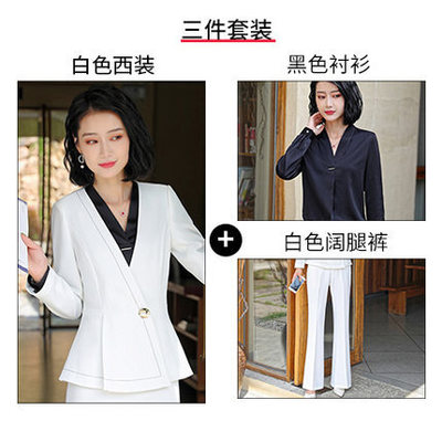 2021 High quality 2019 Hot Work business Women's skirt suits Set for women blazer office lady clothes Coat Jacket suit
