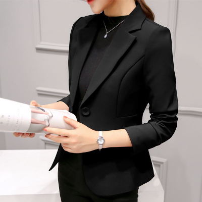 High quality Ladies Blazer Long Sleeve Blaser Women Suit jacket Female Feminine Blazer Femme Blazer Autumn