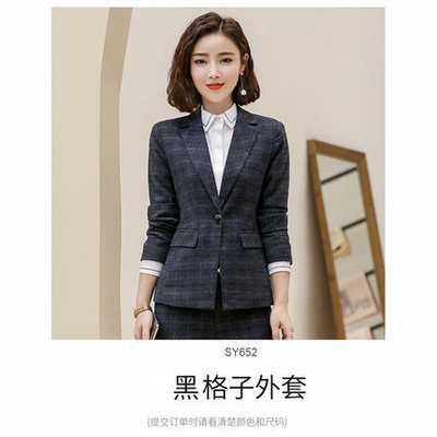 2021 High quality 2019 Hot Work business Women's skirt suits Set for women blazer office lady clothes Coat Jacket suit