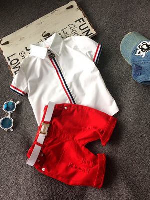 High quality Summer style Children clothing sets Baby boys girls t shirts shorts pants sports suit kids clothes