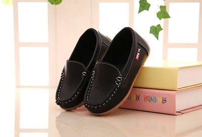 2021 High quality Children Shoes PU Leather Casual Styles Boys Girls Shoes Soft Comfortable Loafers Slip On Kids Shoes