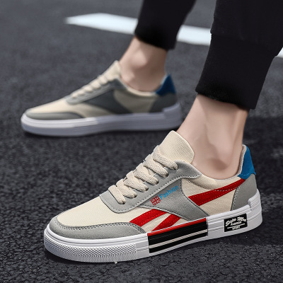 High quality Autumn new men's shoes casual shoe Korean fashion shoes canvas sports shoes