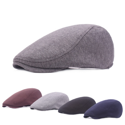High quality Wool Octagonal Cap Newsboy Beret Hat For Men's Male Dad Ivy Caps Golf Driving Flat Cabbie Flat Hats