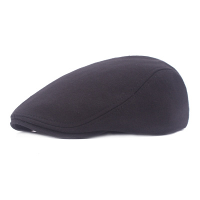 High quality Wool Octagonal Cap Newsboy Beret Hat For Men's Male Dad Ivy Caps Golf Driving Flat Cabbie Flat Hats