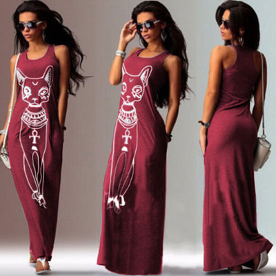 2021 High quality Long Maxi Dress Women Summer Casual Boho Beach Dress Sexy Bodycon Evening Party Dresses