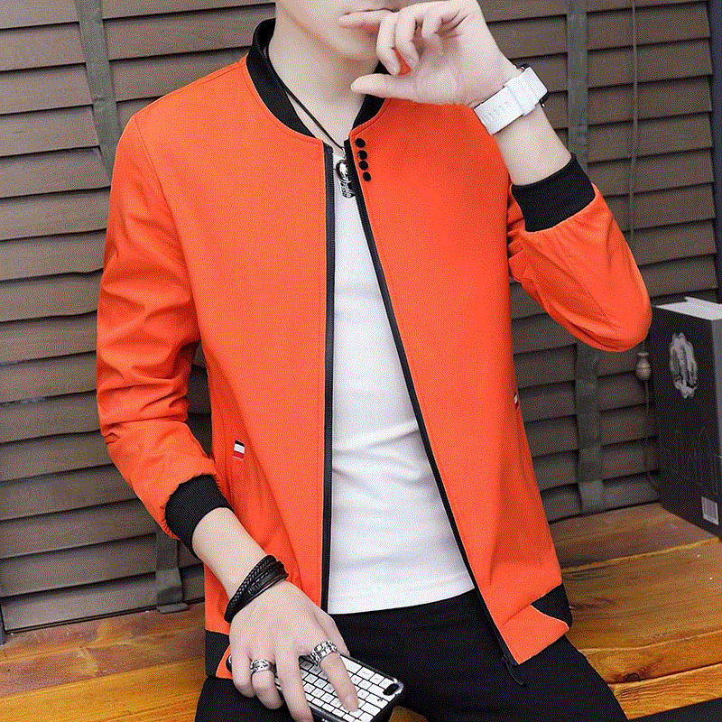 High quality  Zip Men Jacket Spring Autumn Fashion Brand Slim Fit Coats Male Casual Baseball Bomber Jacket Mens Overcoat Plus size 4XL