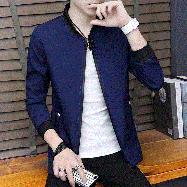 High quality  Zip Men Jacket Spring Autumn Fashion Brand Slim Fit Coats Male Casual Baseball Bomber Jacket Mens Overcoat Plus size 4XL