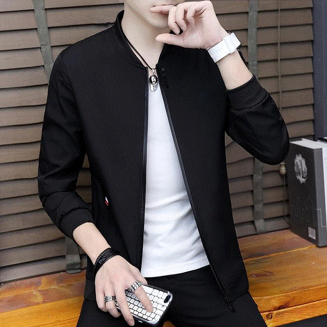High quality  Zip Men Jacket Spring Autumn Fashion Brand Slim Fit Coats Male Casual Baseball Bomber Jacket Mens Overcoat Plus size 4XL